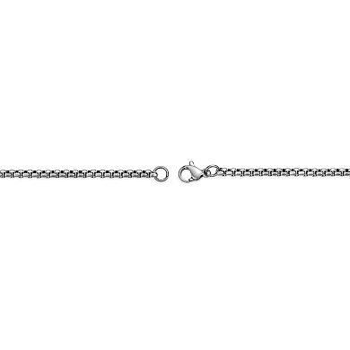 Men's LYNX Stainless Steel Shark Tooth Pendant Necklace