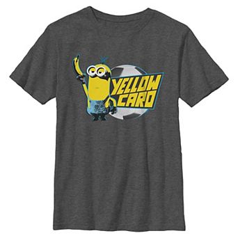Boys 6-20 Despicable Me Minions Yellow Card Graphic Tee