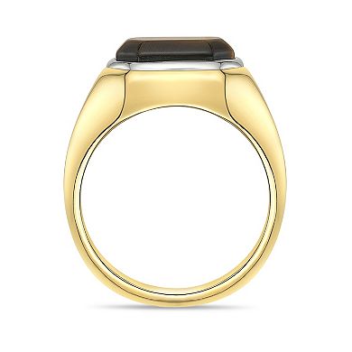 Men's LYNX Stainless Steel Tiger's Eye Ring