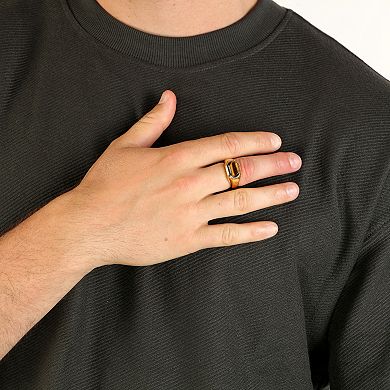 Men's LYNX Stainless Steel Tiger's Eye Ring