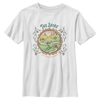 Boys 6-20 The Lord Of The Rings The Shire Greetings From Hobbiton Graphic Tee