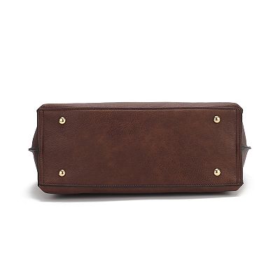 MKF Collection Gara Shoulder Bag with Braided Handle