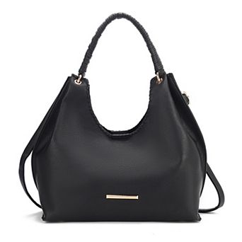 MKF Collection Gara Shoulder Bag with Braided Handle