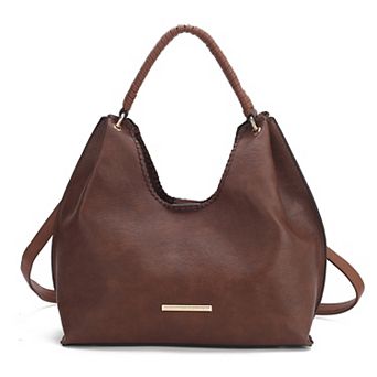 MKF Collection Gara Shoulder Bag with Braided Handle