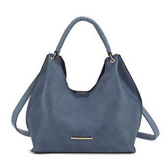MKF Collection Gara Shoulder Bag with Braided Handle