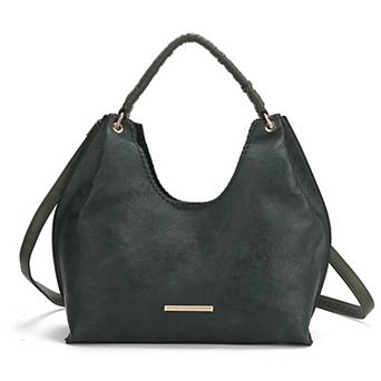 MKF Collection Gara Shoulder Bag with Braided Handle