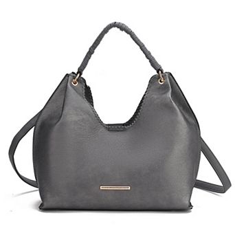 MKF Collection Gara Shoulder Bag with Braided Handle