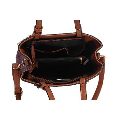 MKF Collection Kearny Faux Leather Tote Bag With Wallet
