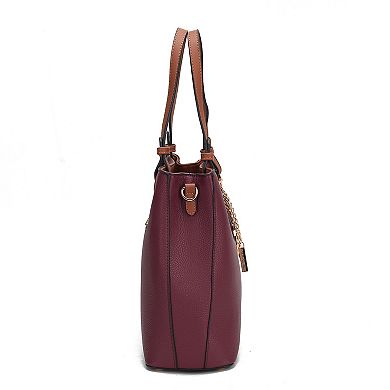 MKF Collection Kearny Faux Leather Tote Bag With Wallet