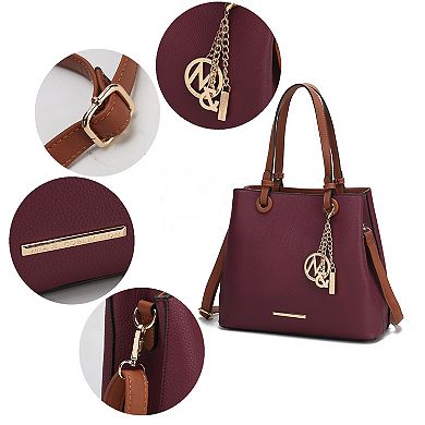 MKF Collection Kearny Faux Leather Tote Bag With Wallet