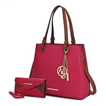 MKF Collection Kearny Faux Leather Tote Bag With Wallet