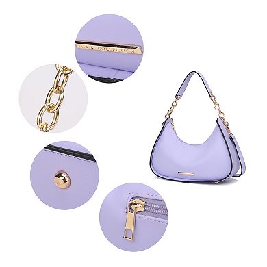 MKF Collection Lottie Faux Leather Shoulder Bag