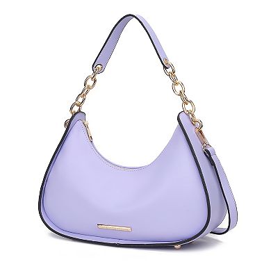 MKF Collection Lottie Faux Leather Shoulder Bag