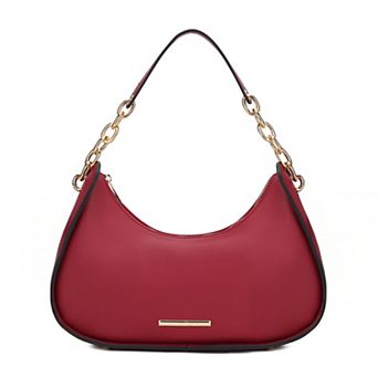 MKF Collection Lottie Faux Leather Shoulder Bag