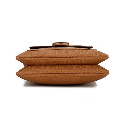 MKF Collection Janni Signature Embossed Crossbody Bag