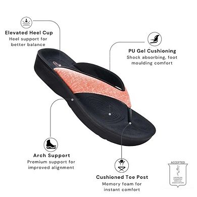 Aerothotic Mellow Vibe Women's Cushioned Arch Support Sandals