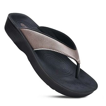 Aerothotic Pearly Fume Women's Cushioned Arch Support Sandals