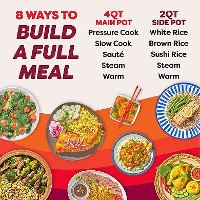 Instant Pot Dual Action 8-in-1 Multi-Cooker
