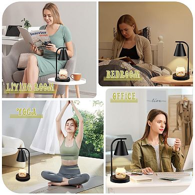 Candle Warmer Lamp with Timer Dimmer Wax Melt Warmer for Home Decor Housewarming Gift