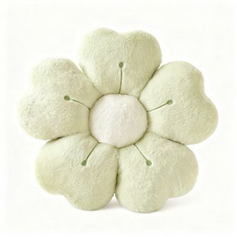 Flower Pillow Decorative Throw Cushion Bed Couch Dorm Floor Seating 15 Inch