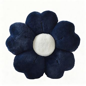 Flower Pillow Decorative Throw Cushion Bed Couch Dorm Floor Seating 15 Inch