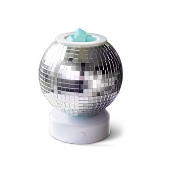 Disco Ball Wax Warmer Rotating Color Changing Night Light Scented Oil Melter Home Decor