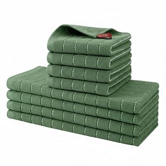 Cotton Terry Kitchen Towels Dishcloths Super Absorbent Soft 100% Cotton Bulk