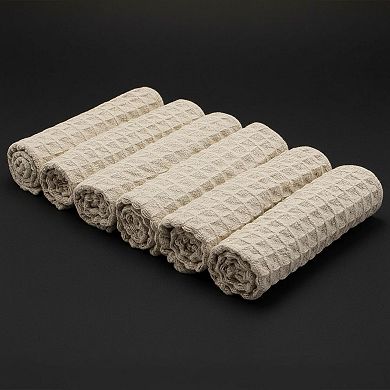 Microfiber Kitchen Cleaning Cloths Waffle Weave Ultra Absorbent Odor Free Lint Free Multipurpose