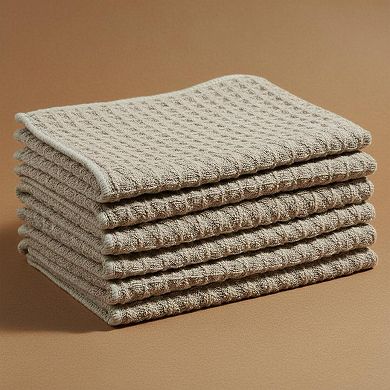 Microfiber Kitchen Cleaning Cloths Waffle Weave Ultra Absorbent Odor Free Lint Free Multipurpose