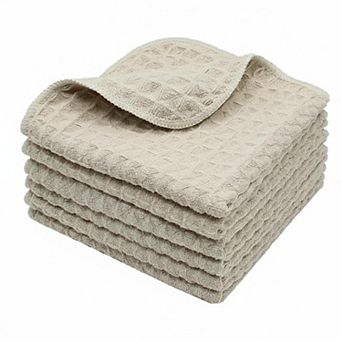 Microfiber Kitchen Cleaning Cloths Waffle Weave Ultra Absorbent Odor Free Lint Free Multipurpose