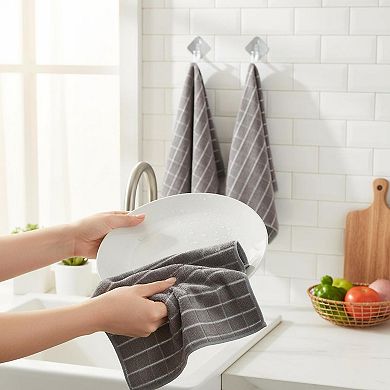 Microfiber Dish Towels 8 Pack Soft Thick Super Absorbent Lint Free Durable Kitchen Towels