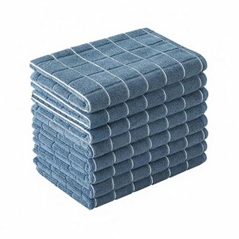 Microfiber Dish Towels 8 Pack Soft Thick Super Absorbent Lint Free Durable Kitchen Towels