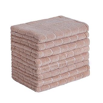 Microfiber Dish Towels 8 Pack Soft Thick Super Absorbent Lint Free Durable Kitchen Towels