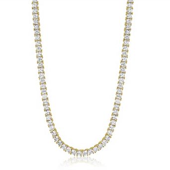 Sienna Vale 4mm Cubic Zirconia Tennis Necklace