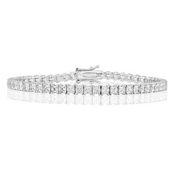 Sienna Vale 3mm Cubic Zirconia Tennis Bracelet