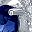 Slver Tone Blue