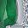 Silver Tone Green