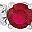 Silver Tone Red