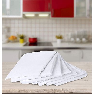 Flour Sack Kitchen Towels Cotton Lint-free High Absorbent 12 Pack