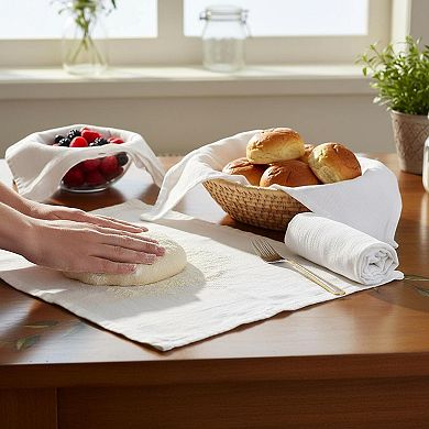 Flour Sack Kitchen Towels Cotton Lint-free High Absorbent 12 Pack