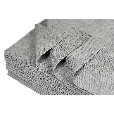Ultra-cut Silver-embedded Microfiber Towels Absorbent Lint Scratch-free 25-pack