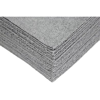 Ultra-cut Silver-embedded Microfiber Towels Absorbent Lint Scratch-free 25-pack