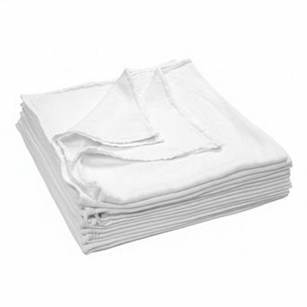 Reusable Commercial Grade Cotton Flour Sack Towels Lint Free Ultra Soft 12 Pack