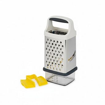 MultiGrip Box Grater Stainless Steel Precision Grip Ergonomic Handle NonSlip Base Dishwasher Safe