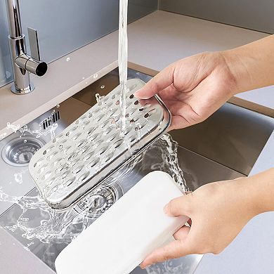 Cheese Grater With Container Box Shredder Stainless Steel Coarse Fine Grating Lemon Zester