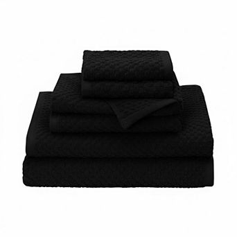 Luxury Waffle Weave Bath Towels 100% Combed Cotton Absorbent Plush