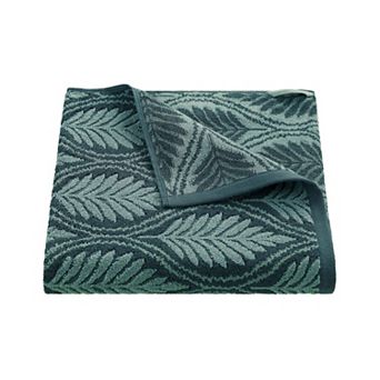 Restore Fern Ogee Bath Towel Soft Absorbent Quick Dry Loop Hanging Lightweight Everyday Comfort