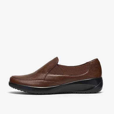 Clarks® Kaetlyn Mae Women's Leather Slip-On Casual Shoes