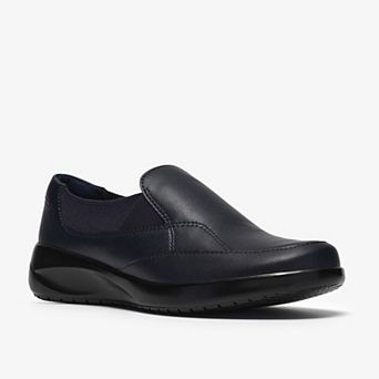 Clarks® Kaetlyn Mae Women's Leather Slip-On Casual Shoes