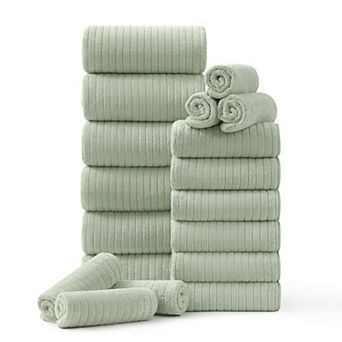 Bath Towels Hand Towels Washcloths Soft Highly Absorbent Quick Dry Hotel Spa Bathroom